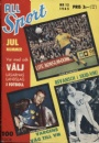 All Sport och Rekordmagasinet All Sport 1965 nummer 12. Julnummer.